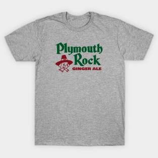 Plymouth Rock Ginger Ale - Vintage Soda Pop Bottle Cap T-Shirt